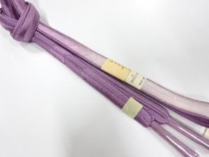 未使用品　正絹　手組帯締め